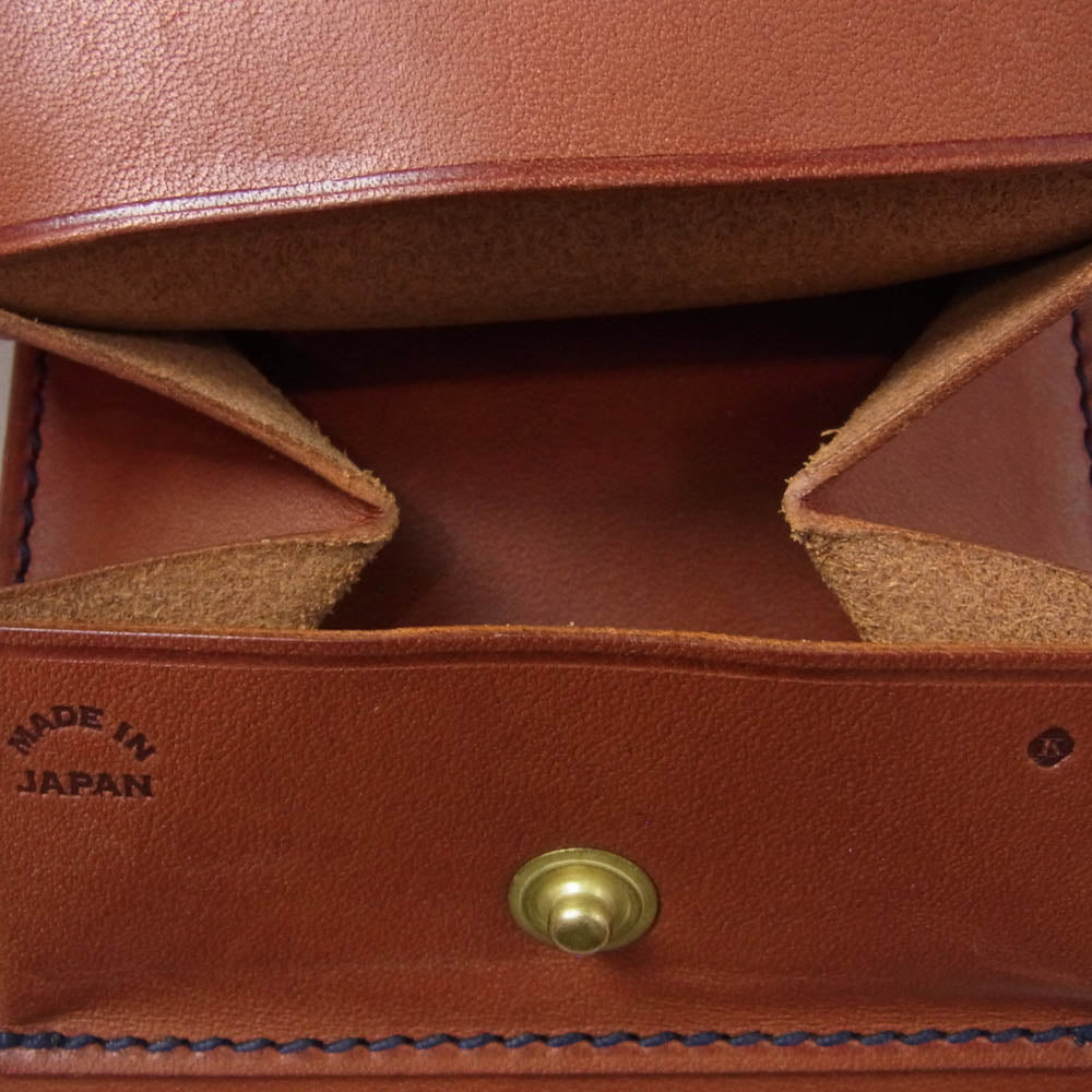 アーツアンドクラフツ ELBAMATT ACC TRIFOLD WALLET トライフォールドウォレット ヴァケッタレザー 財布 ブラウン系【美品】【中古】