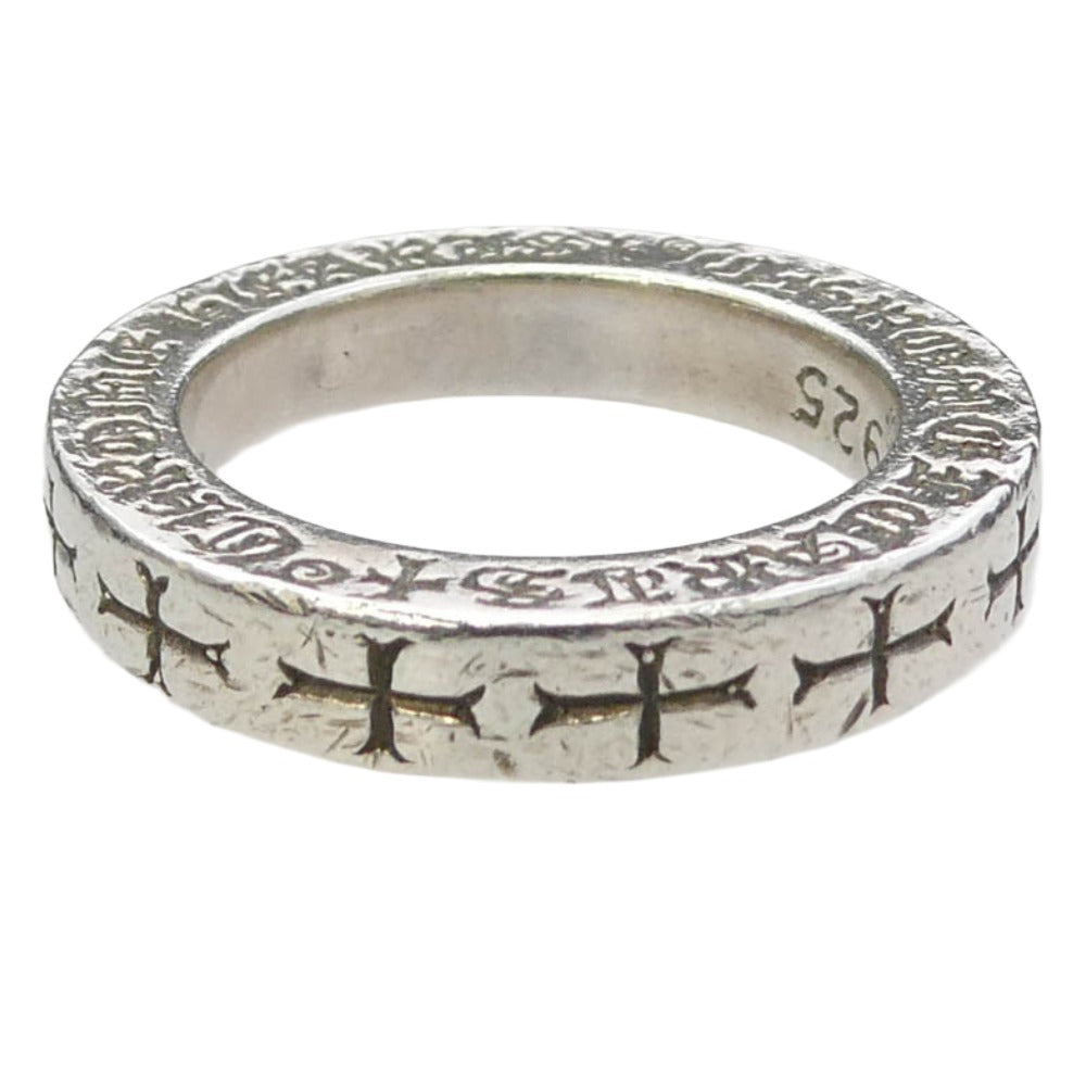 CHROME HEARTS クロムハーツ（原本無） 3mm SPACER FUCKYOU 3mmスペーサーファックユー リング シルバー系 約5.5号【中古】