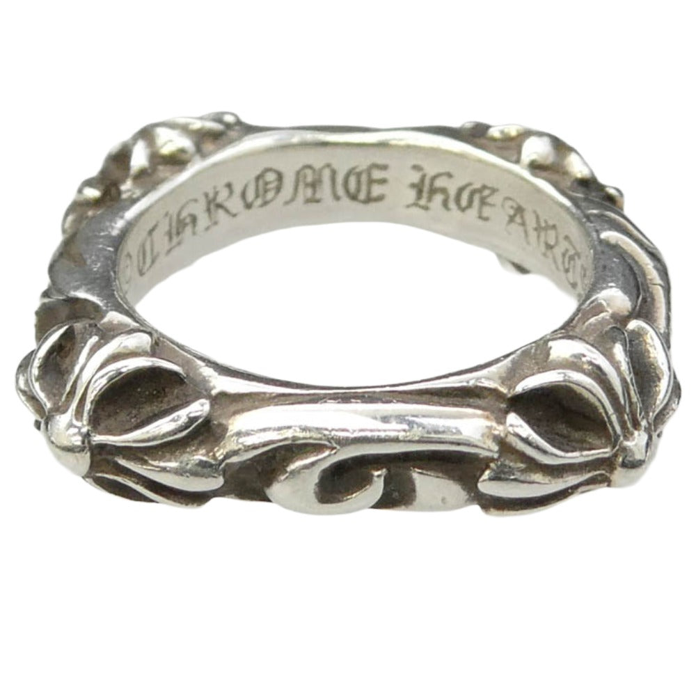CHROME HEARTS クロムハーツ（原本無） SBT BAND バンド リング シルバー系 5.5号【中古】