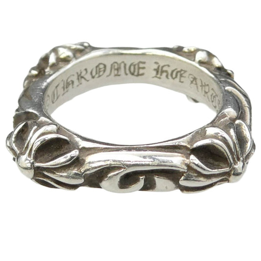 CHROME HEARTS クロムハーツ（原本無） SBT BAND バンド リング シルバー系 5.5号【中古】