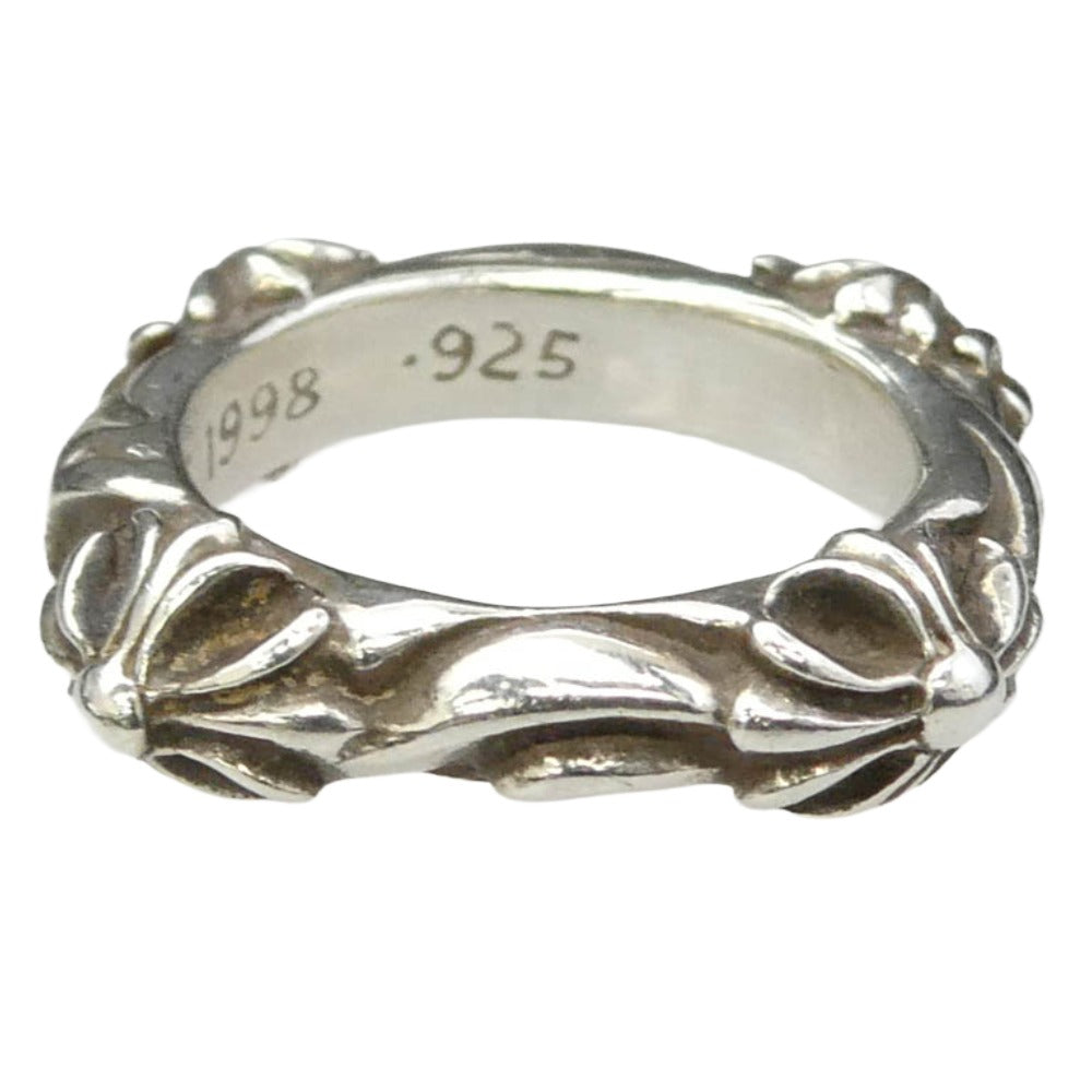 CHROME HEARTS クロムハーツ（原本無） SBT BAND バンド リング シルバー系 5.5号【中古】