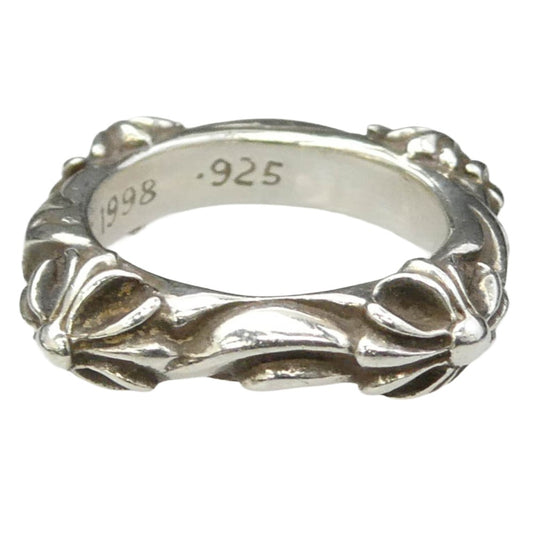 CHROME HEARTS クロムハーツ（原本無） SBT BAND バンド リング シルバー系 5.5号【中古】