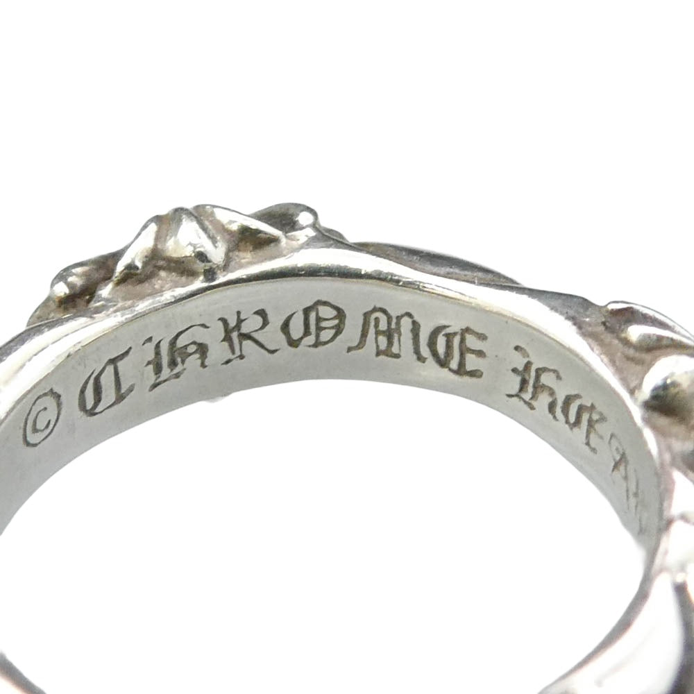 CHROME HEARTS クロムハーツ（原本無） SBT BAND バンド リング シルバー系 5.5号【中古】