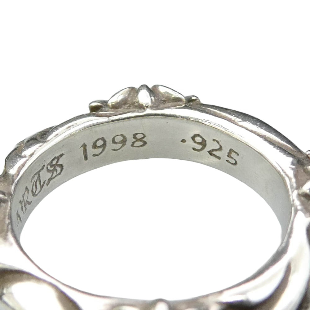 CHROME HEARTS クロムハーツ（原本無） SBT BAND バンド リング シルバー系 5.5号【中古】