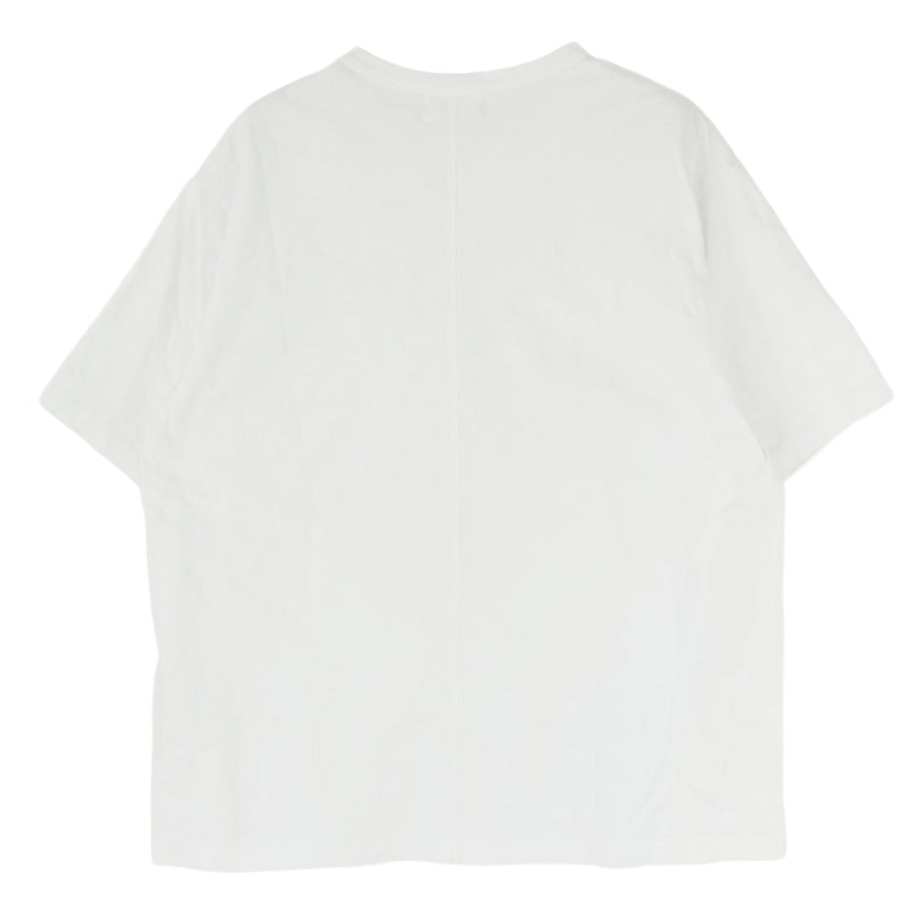 ALVANA アルヴァナ オーバーサイズ クルーネック 丸首 無地 半袖 Tシャツ ホワイト系 3【中古】