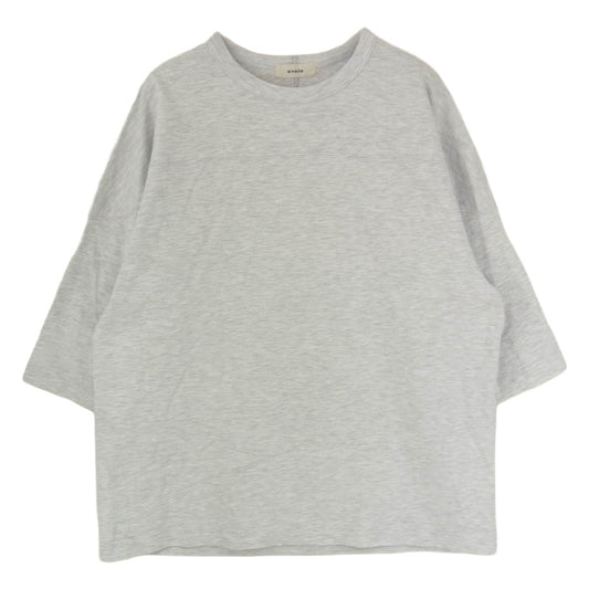 ALVANA アルヴァナ FADE FOOTBALL L/S TEE SHIRTS フェードフットボールロングスリーブTシャツ グレー系 3【中古】