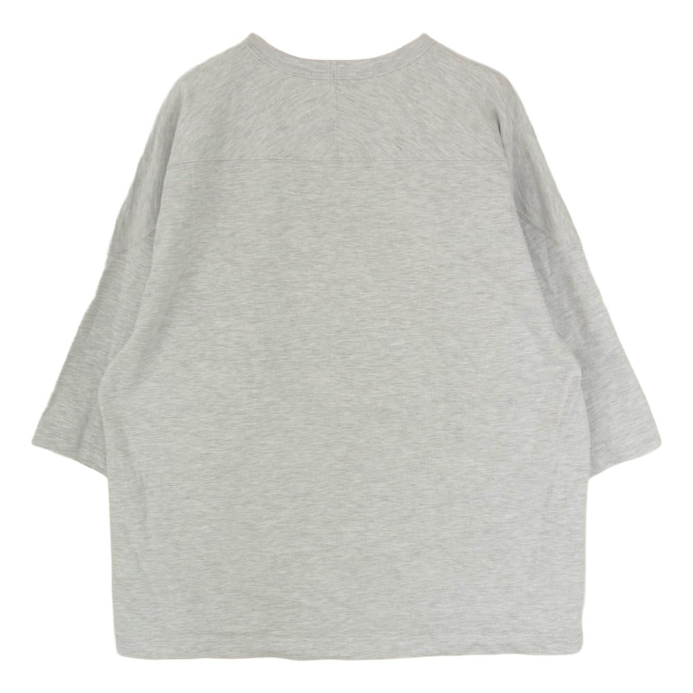 ALVANA アルヴァナ FADE FOOTBALL L/S TEE SHIRTS フェードフットボールロングスリーブTシャツ グレー系 3【中古】