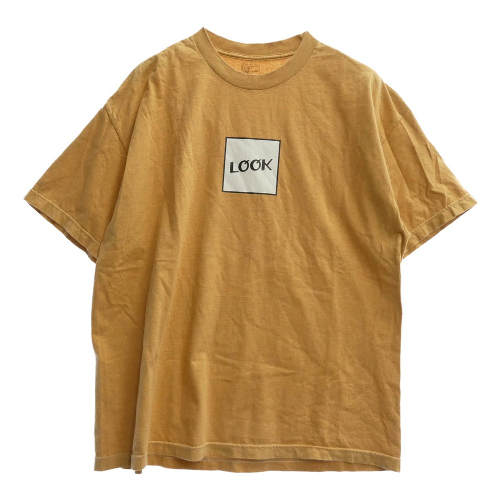 N.HOOLYWOOD エヌハリウッド × LOOK STUDIO ルックスタジオ 半袖 Tシャツ カットソー ライトブラウン系 XL【中古】