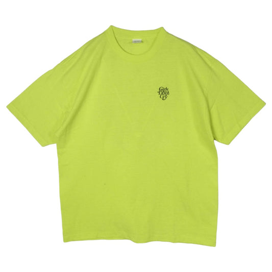 Girls Don't Cry ガールズドントクライ × vk design works デザインワークス 半袖 Tシャツ カットソー イエロー系 表記無し【中古】