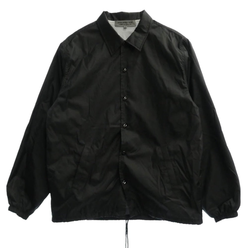 COMME des GARCONS コムデギャルソン IH-J002 CDG ロゴプリント コーチジャケット ブラック系 M【中古】