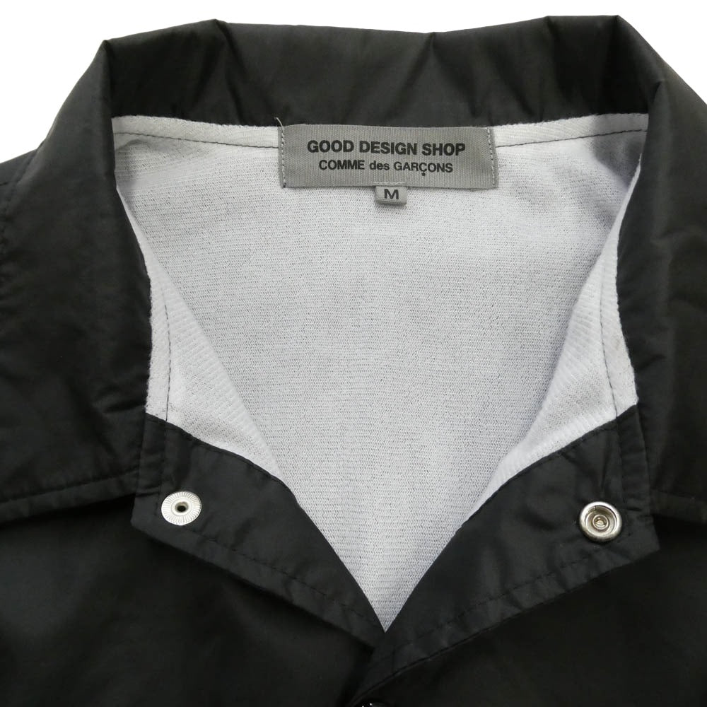 COMME des GARCONS コムデギャルソン IH-J002 CDG ロゴプリント コーチジャケット ブラック系 M【中古】