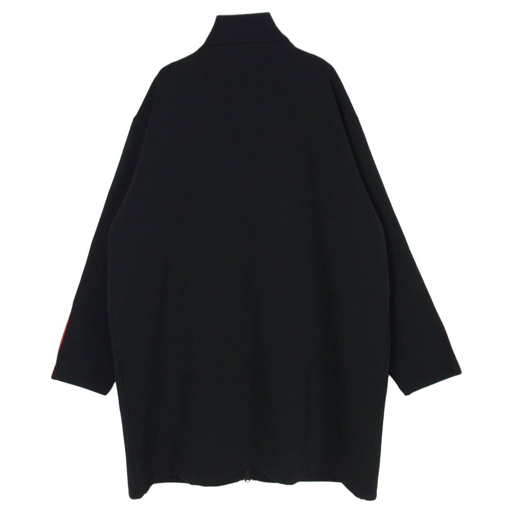 FRED PERRY フレッドペリー FZ2569 BILLY'S EXCLUSIVE BOMBER TRACK COAT ボンバートラックコート ジャージー ロングジャケット ブラック系 L【中古】