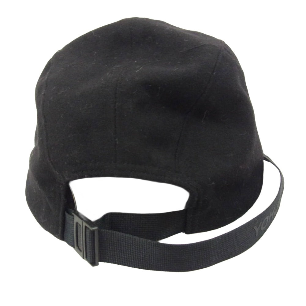 Y-3 Yohji Yamamoto ワイスリー ヨウジヤマモト GK3131 CH1 WOOL CAP ロゴ ウール キャップ ブラック系【中古】