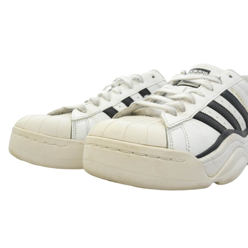 adidas アディダス HQ9018 SUPERSTAR MILLENCON W スーパースター ローカット スニーカー ホワイト系 27.5cm【中古】