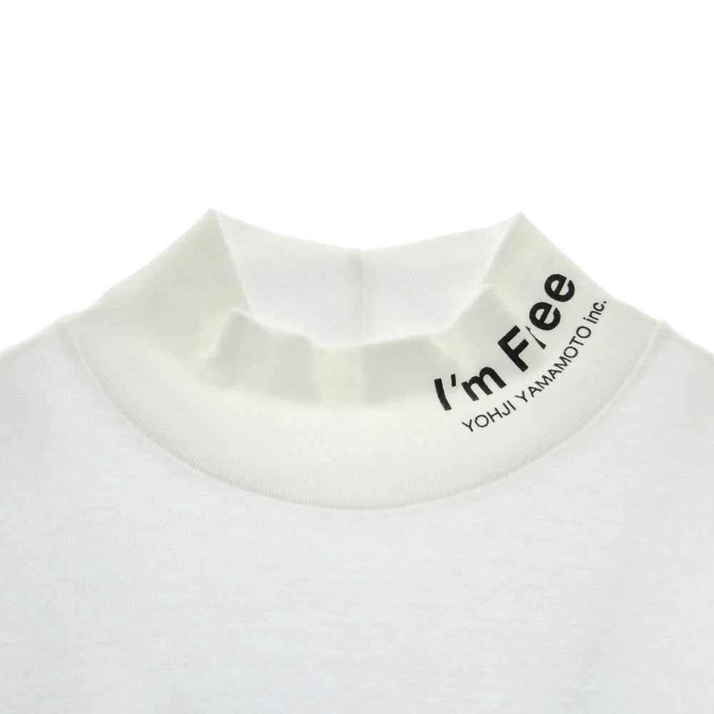 Yohji Yamamoto ヨウジヤマモト S'YTE サイト 20SS UB-T75-006 I'm Free High Neck T-Shirt ハイネック 長袖Tシャツ ホワイト系 4【中古】