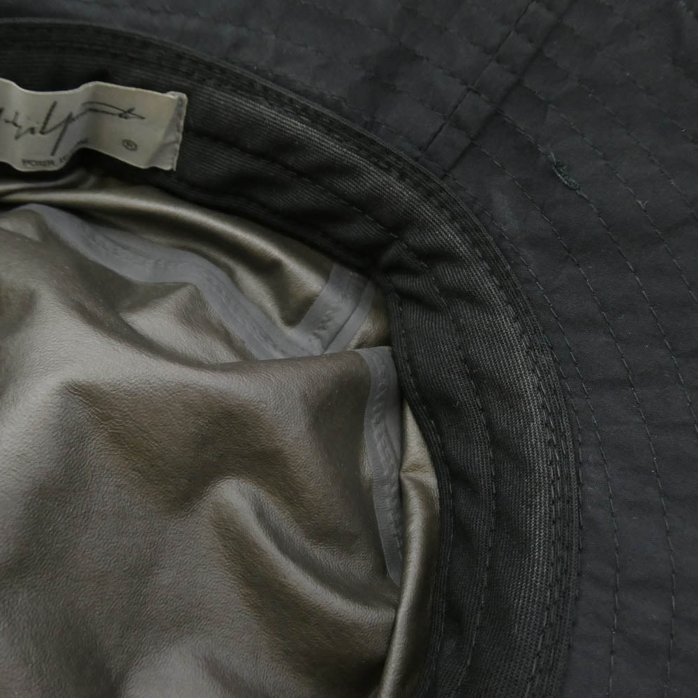 Yohji Yamamoto POUR HOMME ヨウジヤマモトプールオム HR-H34-969 NewEra 9FORTY ニューエラ GORE-TEX バケットハット ブラック系 M/L【中古】