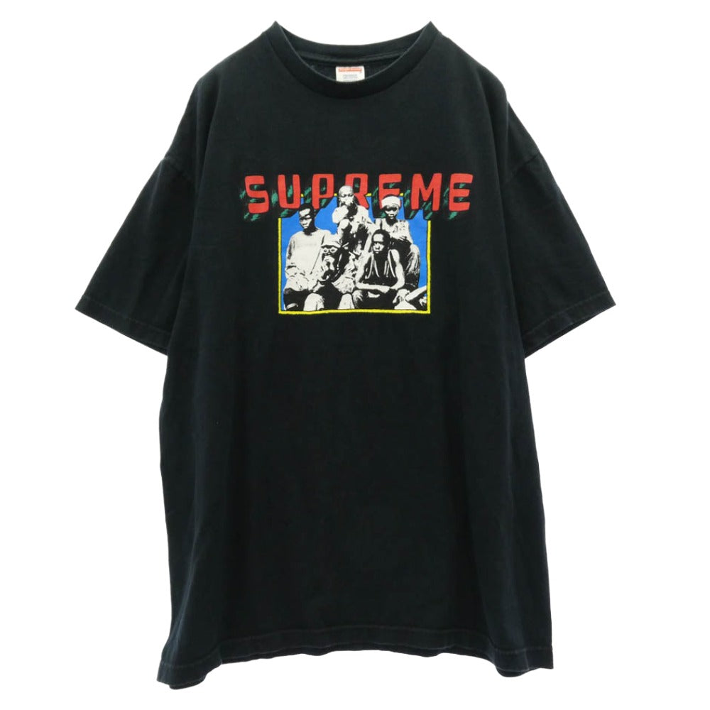 Supreme シュプリーム 09SS Slum Kids Tee スラムキッズ 半袖Tシャツ ブラック系 L【中古】