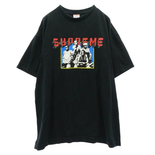 Supreme シュプリーム 09SS Slum Kids Tee スラムキッズ 半袖Tシャツ ブラック系 L【中古】