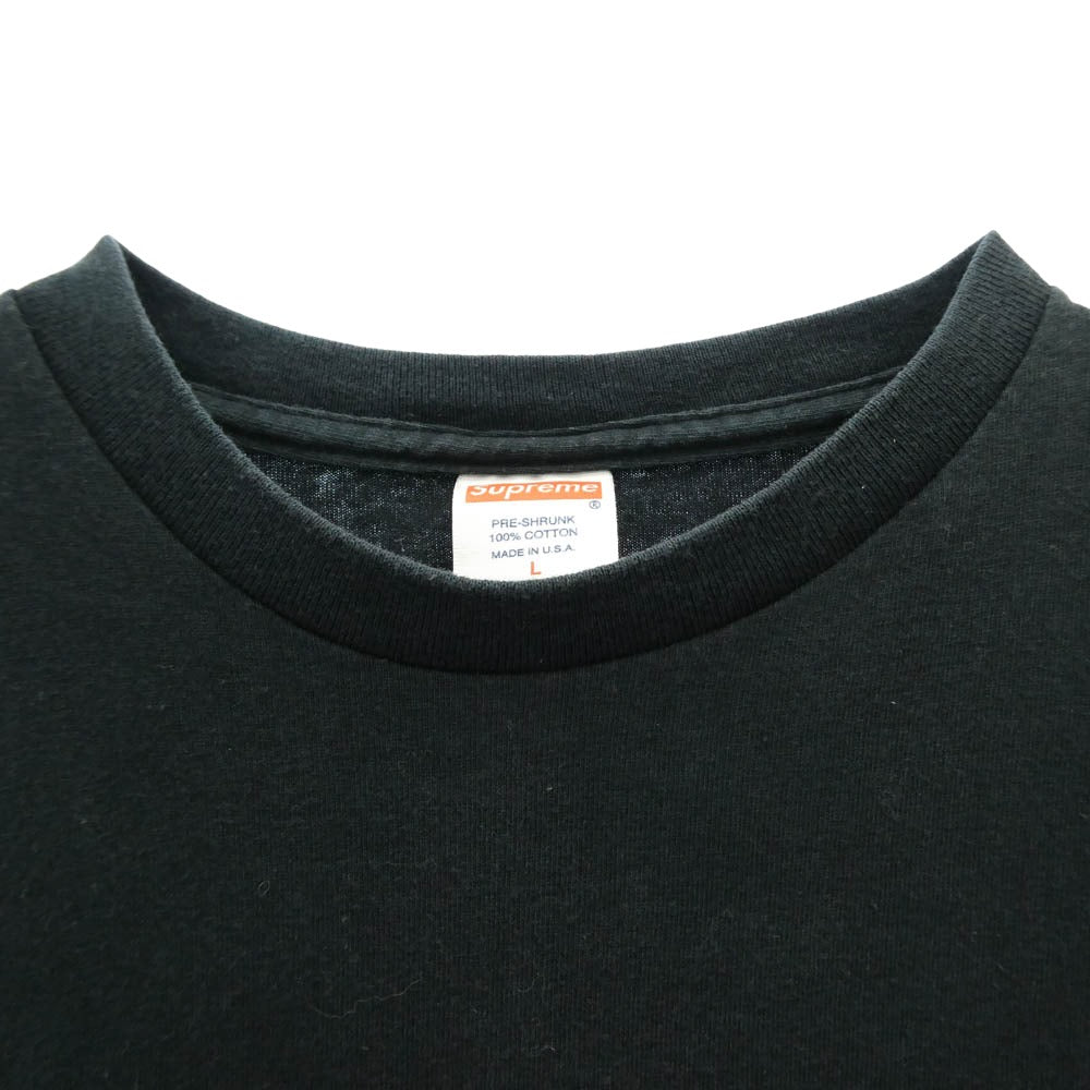Supreme シュプリーム 09SS Slum Kids Tee スラムキッズ 半袖Tシャツ ブラック系 L【中古】