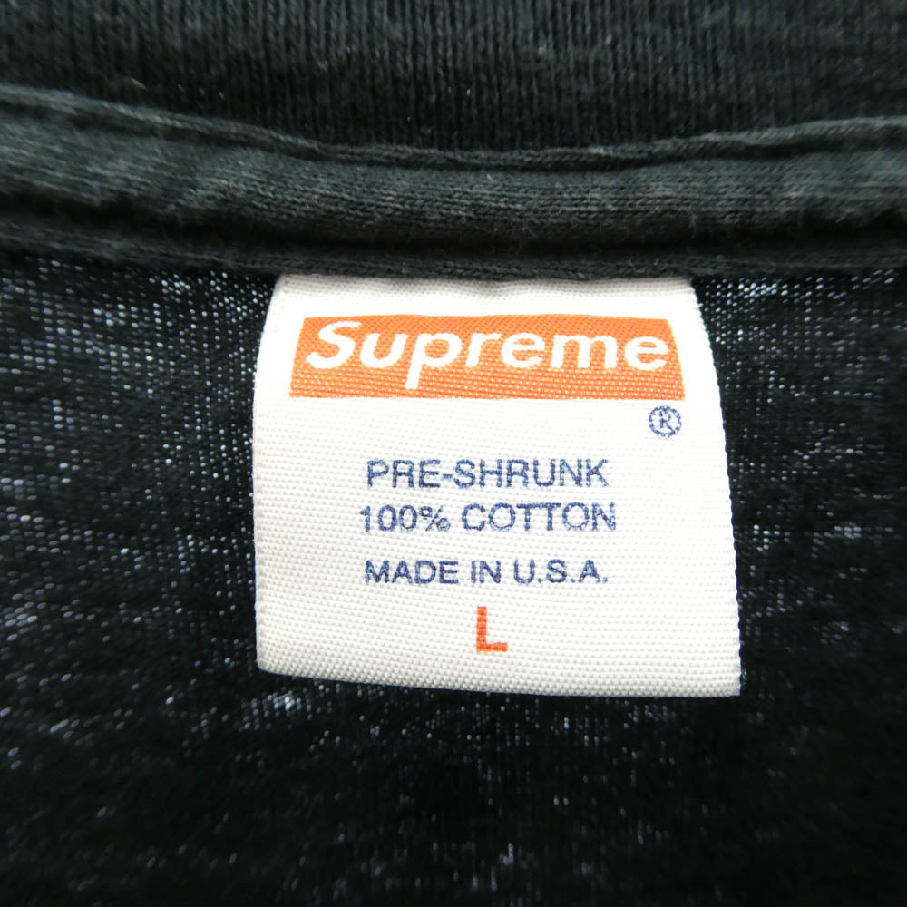 Supreme シュプリーム 09SS Slum Kids Tee スラムキッズ 半袖Tシャツ ブラック系 L【中古】