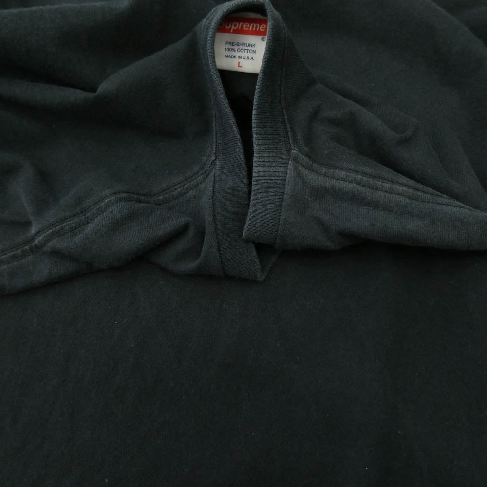 Supreme シュプリーム 09SS Slum Kids Tee スラムキッズ 半袖Tシャツ ブラック系 L【中古】