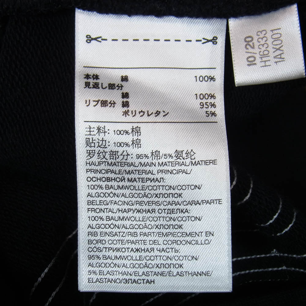 Y-3 Yohji Yamamoto ワイスリー ヨウジヤマモト H16333 M 3 STP TERRY CREW SWEATSHIRT オーバーサイズ クルーネック スウェット ブラック系 S【中古】