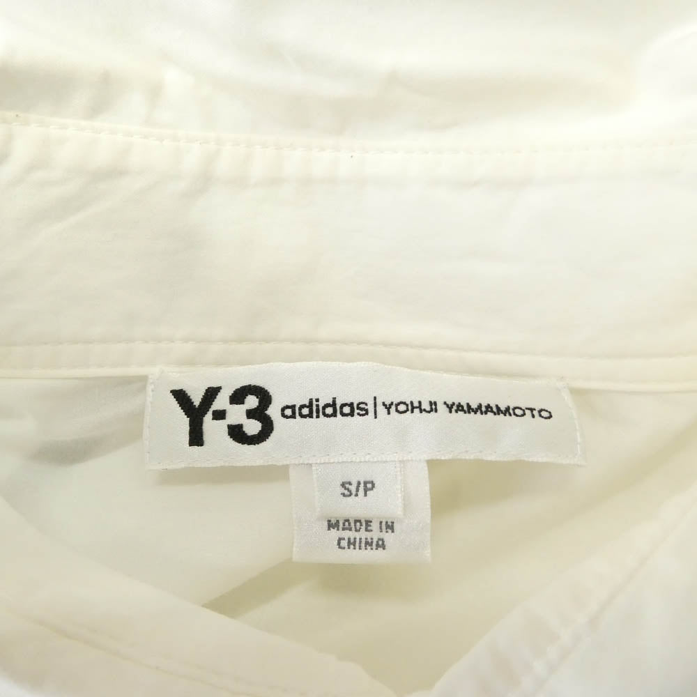 Y-3 Yohji Yamamoto ワイスリー ヨウジヤマモト CY6862 EXCLUSIVE CAPSULE COLLECTION YOHJI SHRT ART3 グラフィックペイント 長袖 ロングシャツ ホワイト系 S【中古】