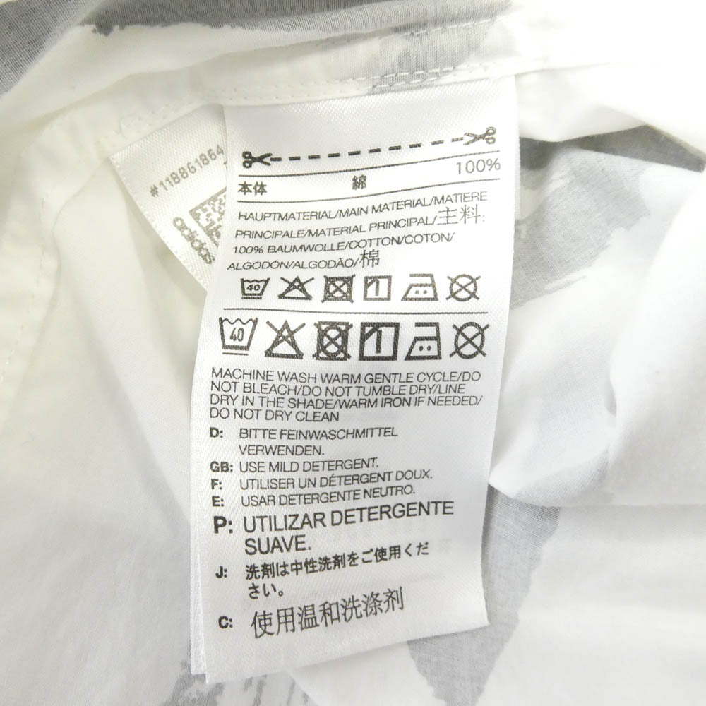 Y-3 Yohji Yamamoto ワイスリー ヨウジヤマモト CY6862 EXCLUSIVE CAPSULE COLLECTION YOHJI SHRT ART3 グラフィックペイント 長袖 ロングシャツ ホワイト系 S【中古】