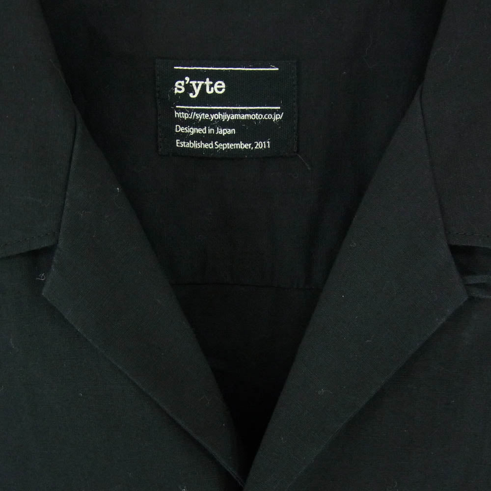 Yohji Yamamoto ヨウジヤマモト S'YTE サイト UD-B30-079 メキシカン ロング 長袖シャツ グレー系 M【中古】