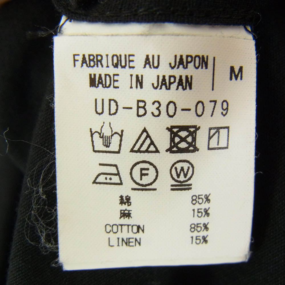 Yohji Yamamoto ヨウジヤマモト S'YTE サイト UD-B30-079 メキシカン ロング 長袖シャツ グレー系 M【中古】