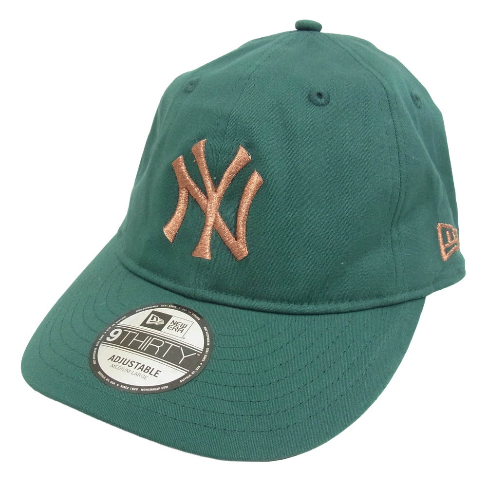 NEW ERA ニューエラ × theApartment NEW YORK YANKEES 9THIRTY DEEP STREAM Exclusive ジアパートメント ナインサーティー ニューヨーク ヤンキース キャップ グリーン系 M/L【極上美品】【中古】
