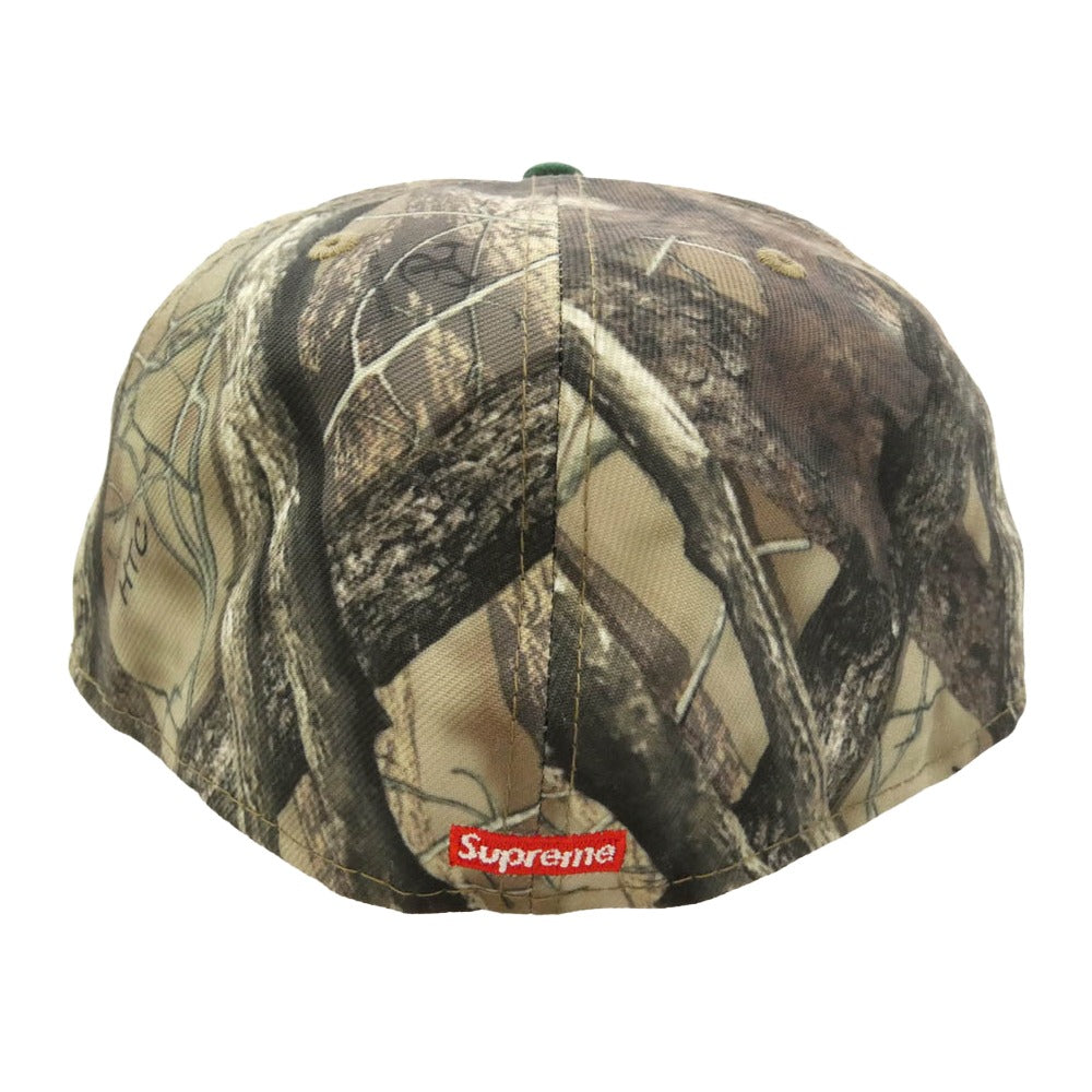 Supreme シュプリーム NEW ERA ニューエラ 25AW × NEW ERA Reaper S Logo New Era True Timber HTC Fall Camo ニューエラ リアルツリー Sロゴ キャップ グリーン系 60.6cm【極上美品】【中古】