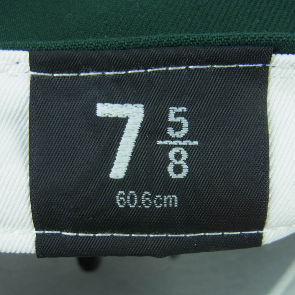 NEW ERA ニューエラ 59 FIFTY CHICAGO BLACKHAWKS SOFT BUCKRAM FITTED CAP ニューエラ シカゴ ブラックホークス キャップ グリーン系 ライトグレー系 7.625【新古品】【未使用】【中古】