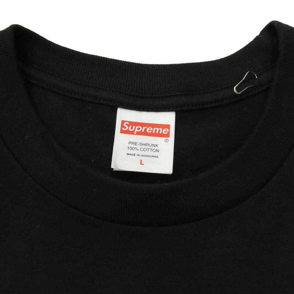 Supreme シュプリーム 25AW Skull Tee スカルロゴプリント Tシャツ 半袖カットソー ブラック系 L【新古品】【未使用】【中古】