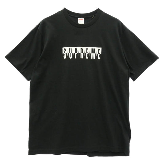 Supreme シュプリーム 25AW Split Tee スプリットロゴ Tシャツ 半袖カットソー ブラック系 L【新古品】【未使用】【中古】