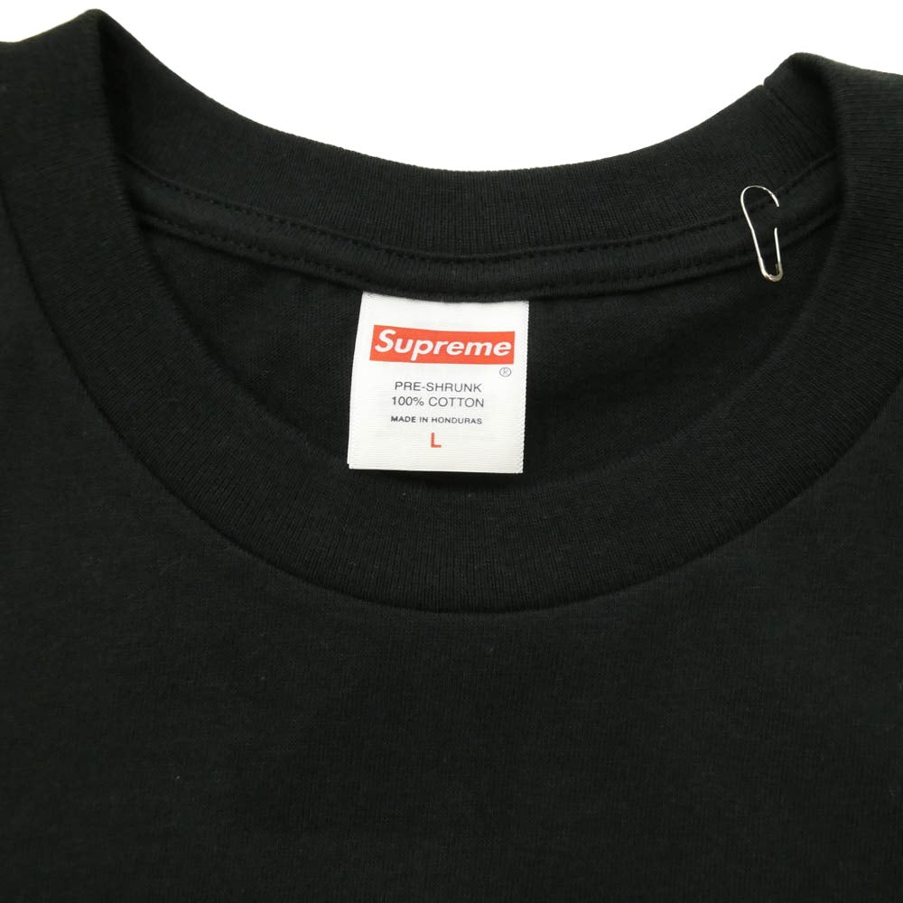 Supreme シュプリーム 25AW Split Tee スプリットロゴ Tシャツ 半袖カットソー ブラック系 L【新古品】【未使用】【中古】