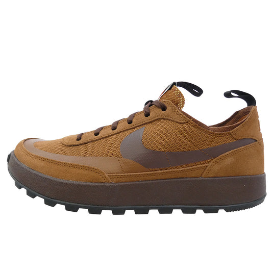 NIKE ナイキ DA6672-201 ×Tom Sachs Craft Women's General Purpose Shoe Brownトムサックス クラフト ウィメンズ ジェネラル パーパス シュー ブラウン ローカットスニーカー ブラウン系 29cm【新古品】【未使用】【中古】