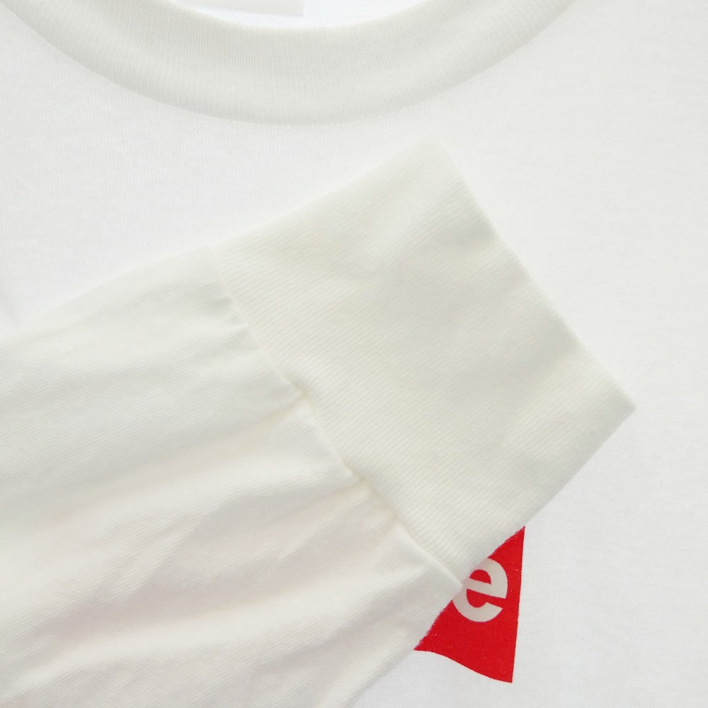 Supreme シュプリーム 20AW Box Logo L/S Tee ボックスロゴ ロング 長袖 Tシャツ ロンT ホワイト ホワイト系 L【中古】