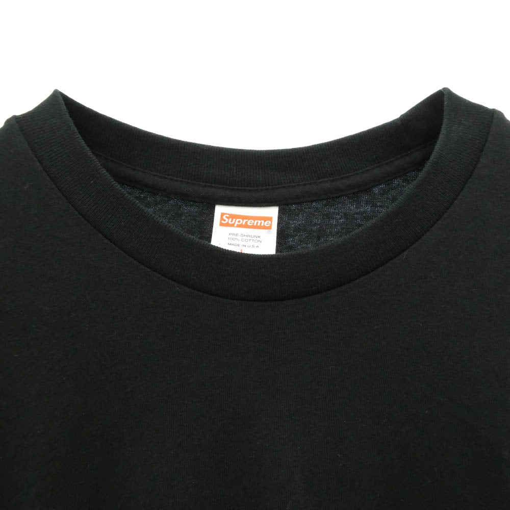 Supreme シュプリーム 20AW Box Logo L/S Tee ボックスロゴ ロング 長袖 Tシャツ ロンT ブラック ブラック系 L【中古】