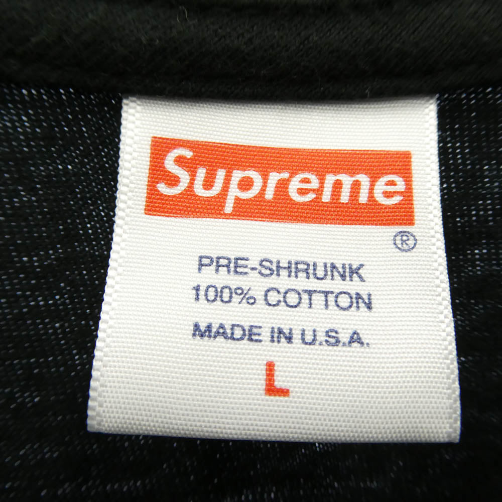 Supreme シュプリーム 20AW Box Logo L/S Tee ボックスロゴ ロング 長袖 Tシャツ ロンT ブラック ブラック系 L【中古】