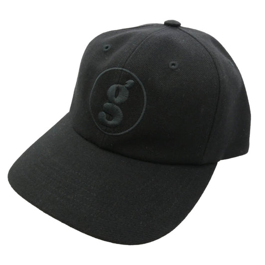 Supreme シュプリーム 25SS × GOODENOUGH 6-Panel Cap グッドイナフ サークル グラムｇ 刺繍 6パネル キャップ ブラック系 O/S【美品】【中古】