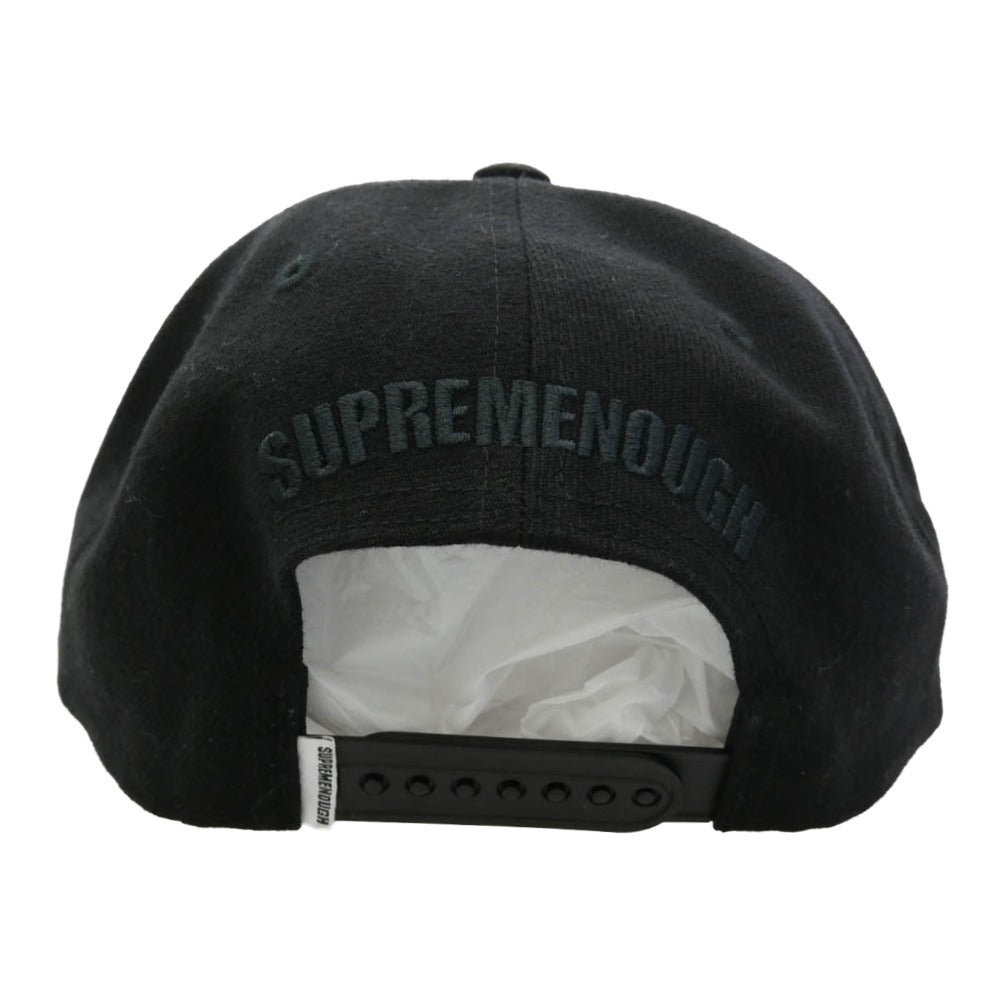 Supreme シュプリーム 25SS × GOODENOUGH 6-Panel Cap グッドイナフ サークル グラムｇ 刺繍 6パネル キャップ ブラック系 O/S【美品】【中古】
