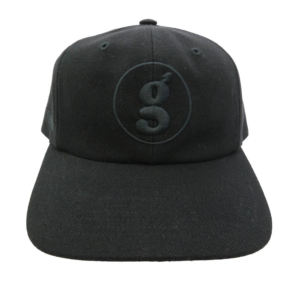 Supreme シュプリーム 25SS × GOODENOUGH 6-Panel Cap グッドイナフ サークル グラムｇ 刺繍 6パネル キャップ ブラック系 O/S【美品】【中古】
