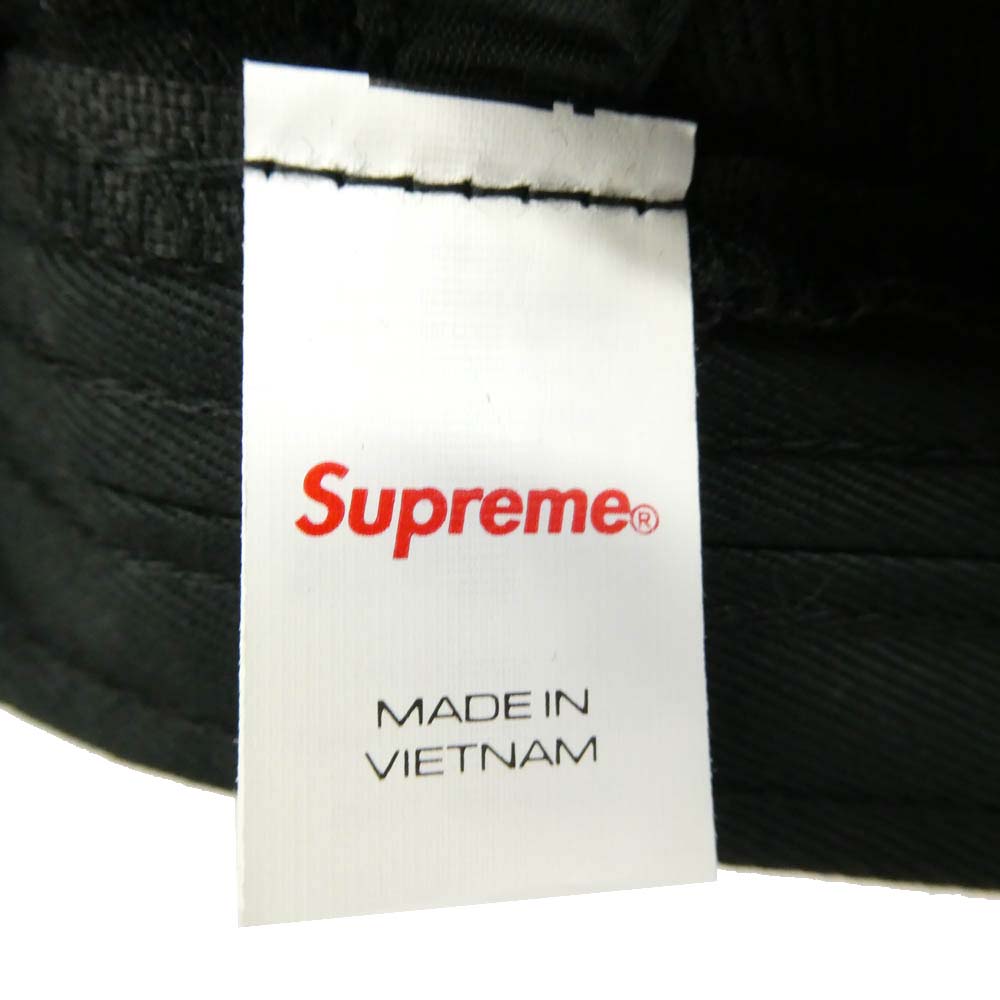 Supreme シュプリーム 25SS × GOODENOUGH 6-Panel Cap グッドイナフ サークル グラムｇ 刺繍 6パネル キャップ ブラック系 O/S【美品】【中古】