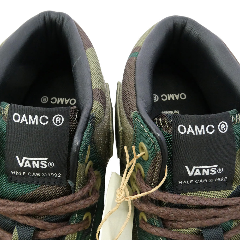 OAMC オーエーエムシー VN000EFUWVD VANS × OTW Half Cab SP Boot Woodland Camo ハーフキャブ SP ウッドランドカモ ブーツ マルチカラー系 28.5cm【新古品】【未使用】【中古】