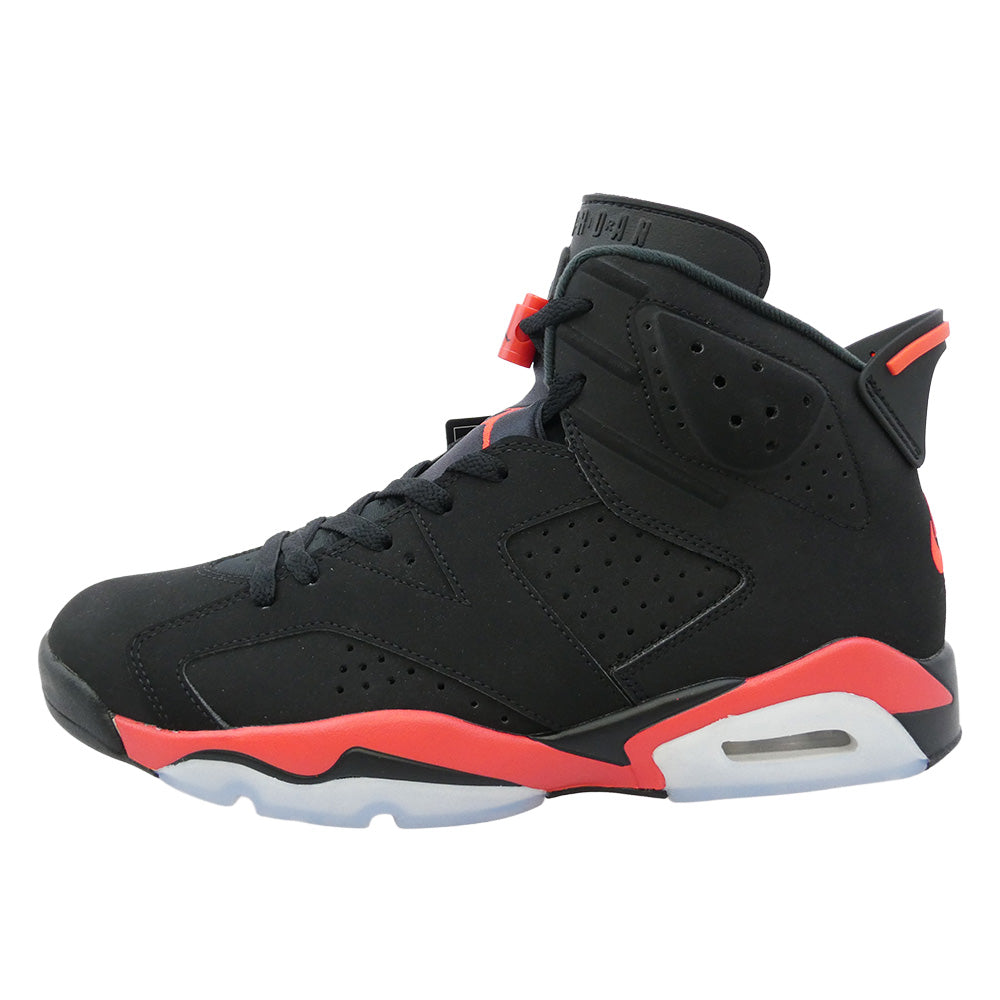 NIKE ナイキ CT8529-001 Air Jordan 6 Retro Infrared Salesman エアジョーダン6 レトロ インフラレッドセールスマン ハイカットスニーカー ブラック系 29cm【新古品】【未使用】【中古】