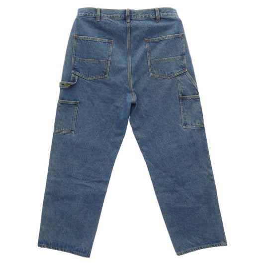 Supreme シュプリーム 24SS Double Knee Painter Pant ウォッシュ加工 ダブルニー ペインター デニムパンツ インディゴブルー系 34【中古】