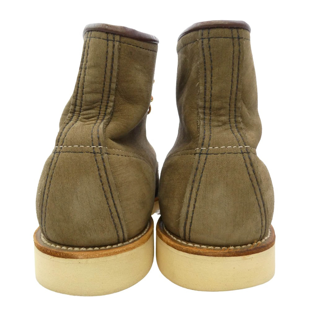 RED WING レッドウィング 2877 USA製 2000年限定 アイリッシュセッター 羽タグ モックトゥ スエード レザー ワークブーツ ブラウン系 US10【中古】