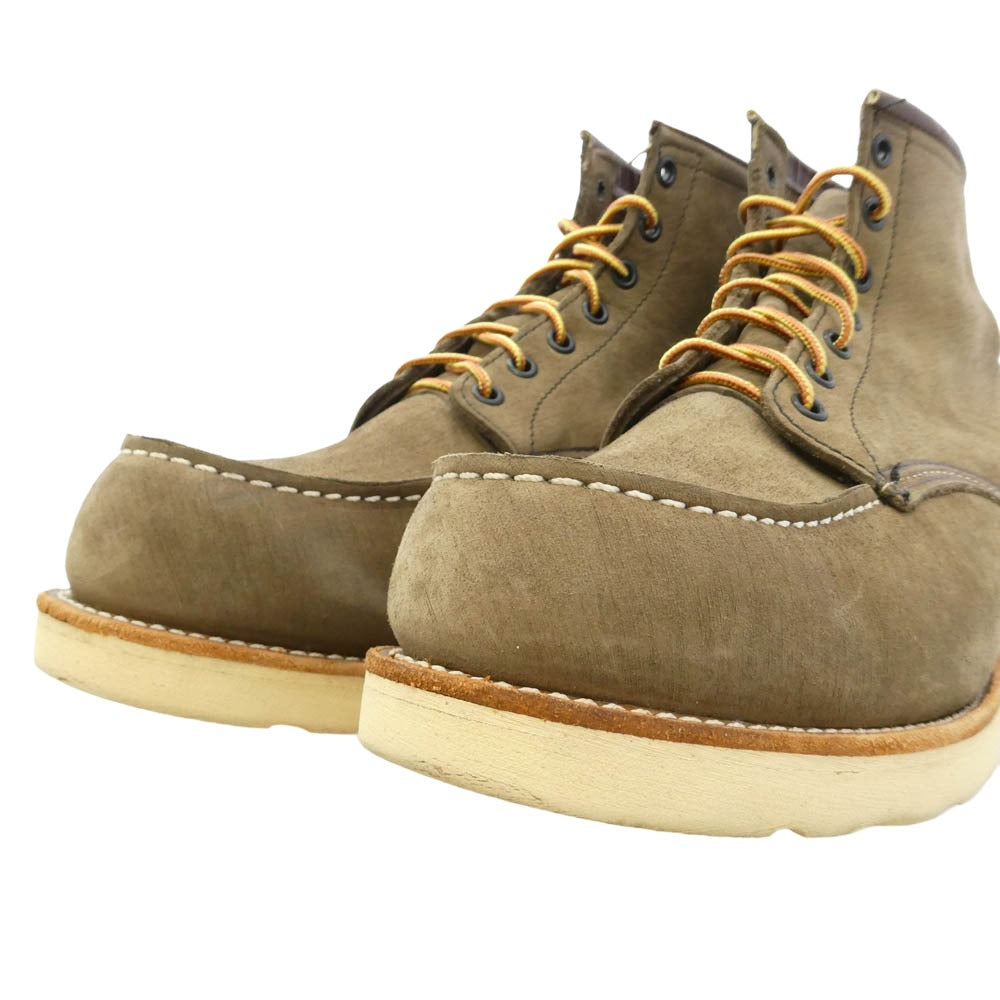 RED WING レッドウィング 2877 USA製 2000年限定 アイリッシュセッター 羽タグ モックトゥ スエード レザー ワークブーツ ブラウン系 US10【中古】