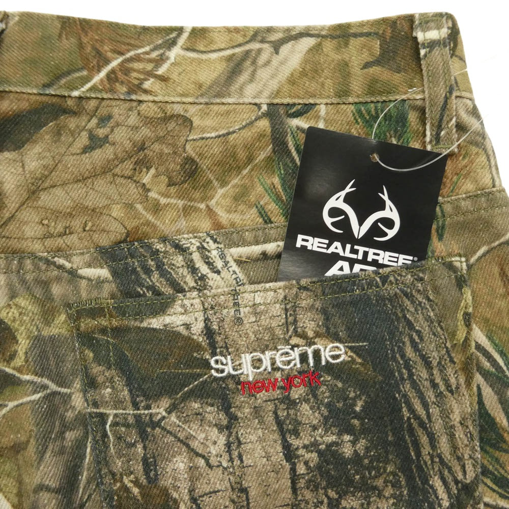 Supreme シュプリーム 25AW Baggy Jean Realtree AP Camo リアルツリー AP カモ バギー デニムパンツ マルチカラー系 32【新古品】【未使用】【中古】
